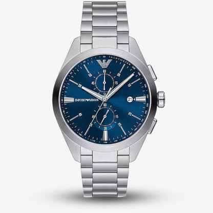 Emporio Armani Mens Claudio Blue Dial Watch AR11541