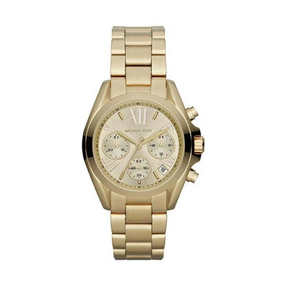 Michael Kors Ladies Gold Bradshaw Mini Watch MK5798