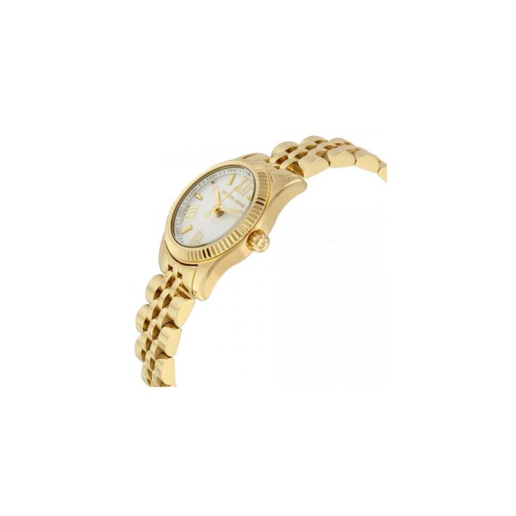 Michael Kors Ladies Gold Petite Lexington Watch MK3229