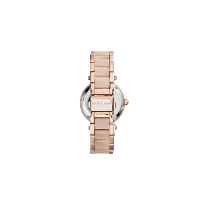 Michael Kors Ladies Rose Gold Mini Parker MK6110