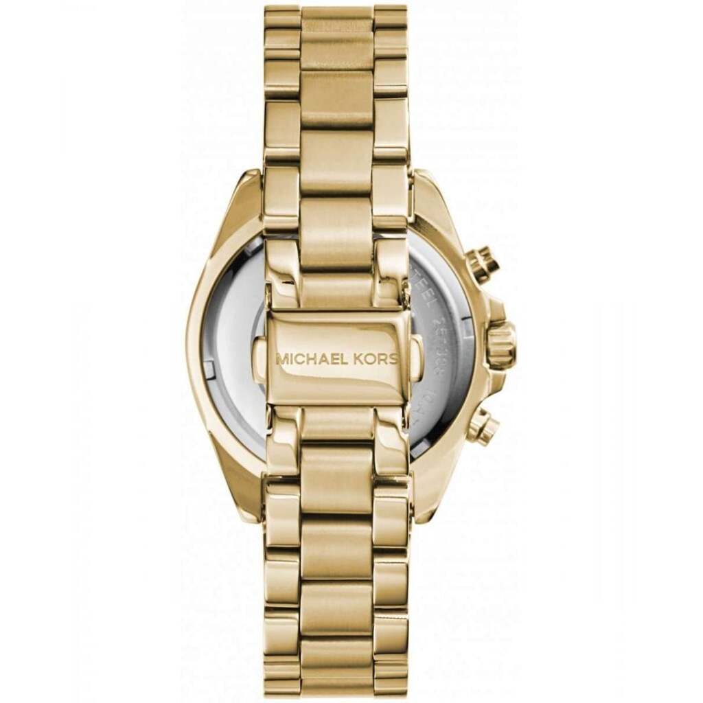 Michael Kors Ladies Gold Bradshaw Mini Watch MK5798