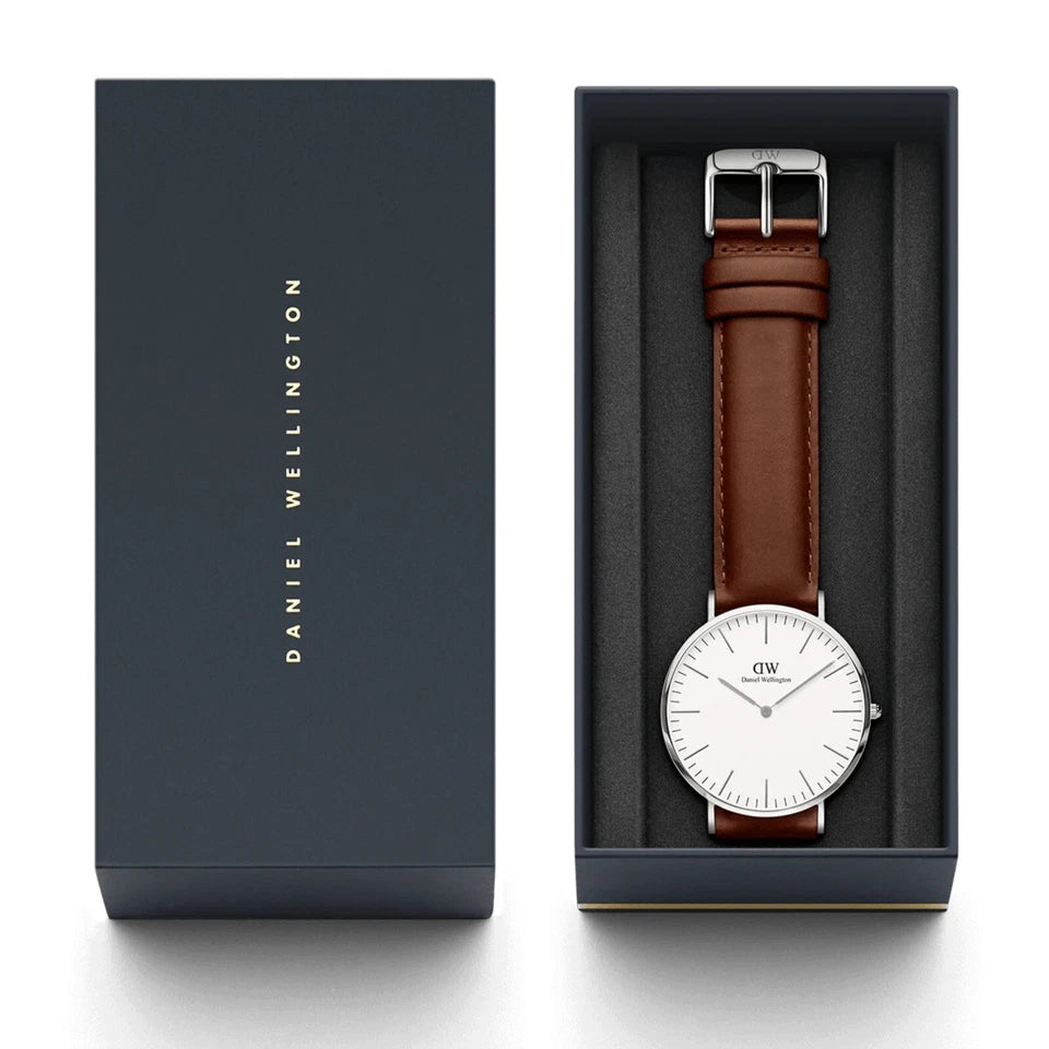 Daniel Wellington Classic St Mawes Silver DW00100021